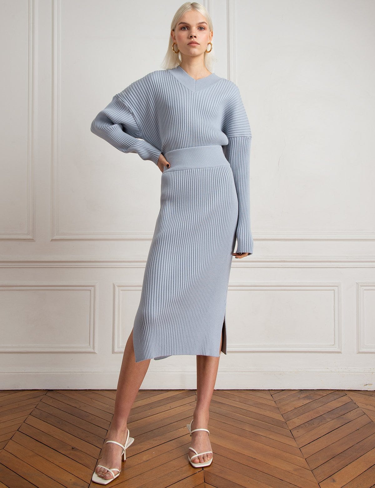 knit matching set