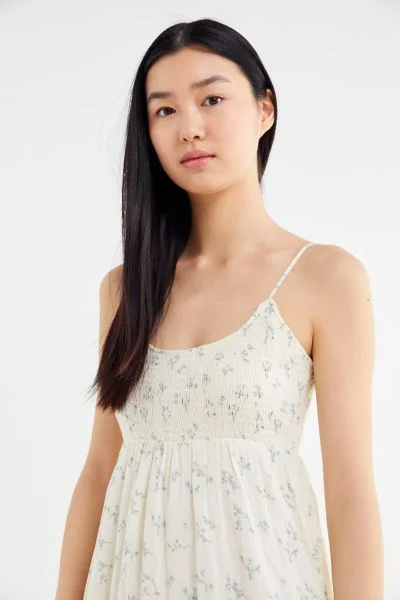 Urban Outfitters + Carolina Floral Maxi Dress Urban Outfitters + Carolina Floral Maxi Dress