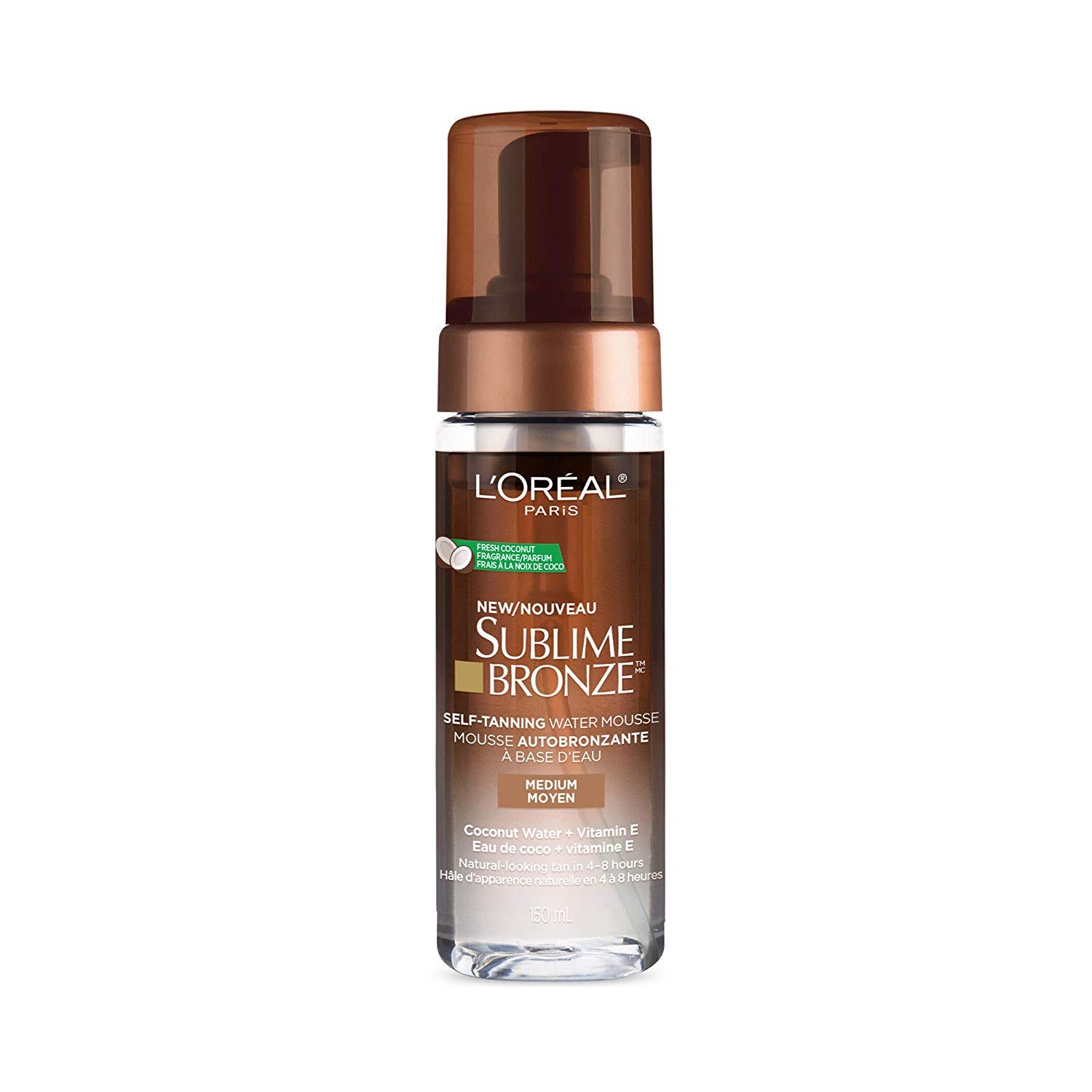 L’Oreal Paris + SelfTanning Sublime Bronze Water Mousse