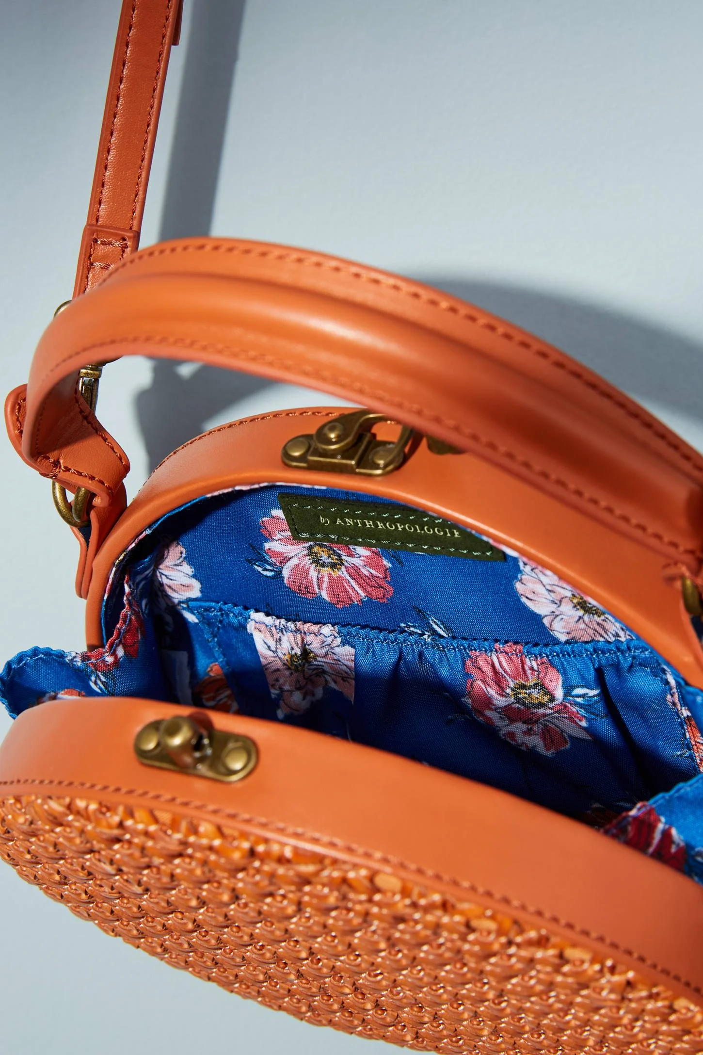 Anthropologie + Serena Woven Circle Bag