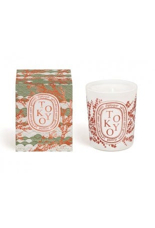 【diptyque 】city candleシリーズ TOKYOの香り DIPTYQUE Tokyo City Candle Limited Edition Cypress & Incense