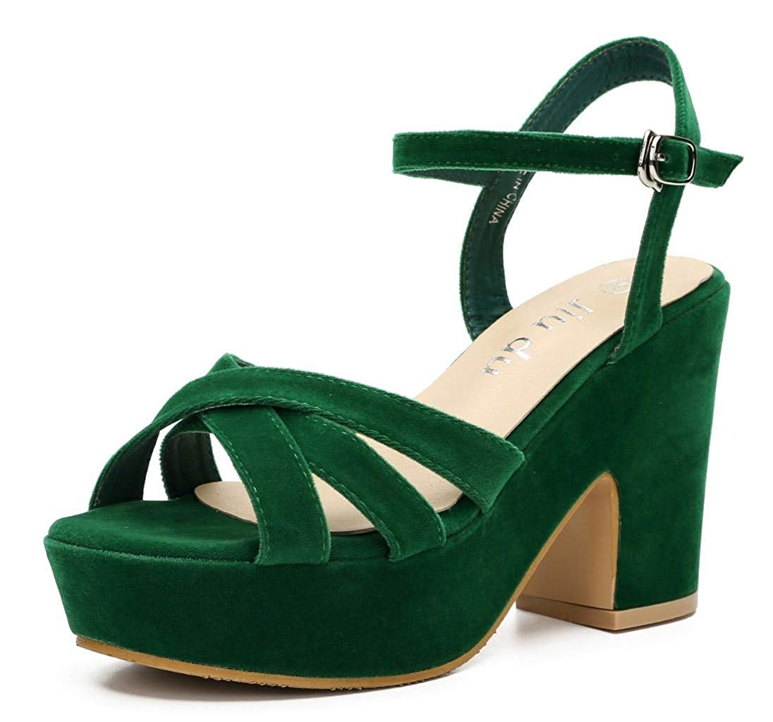 peep toe platform sandals