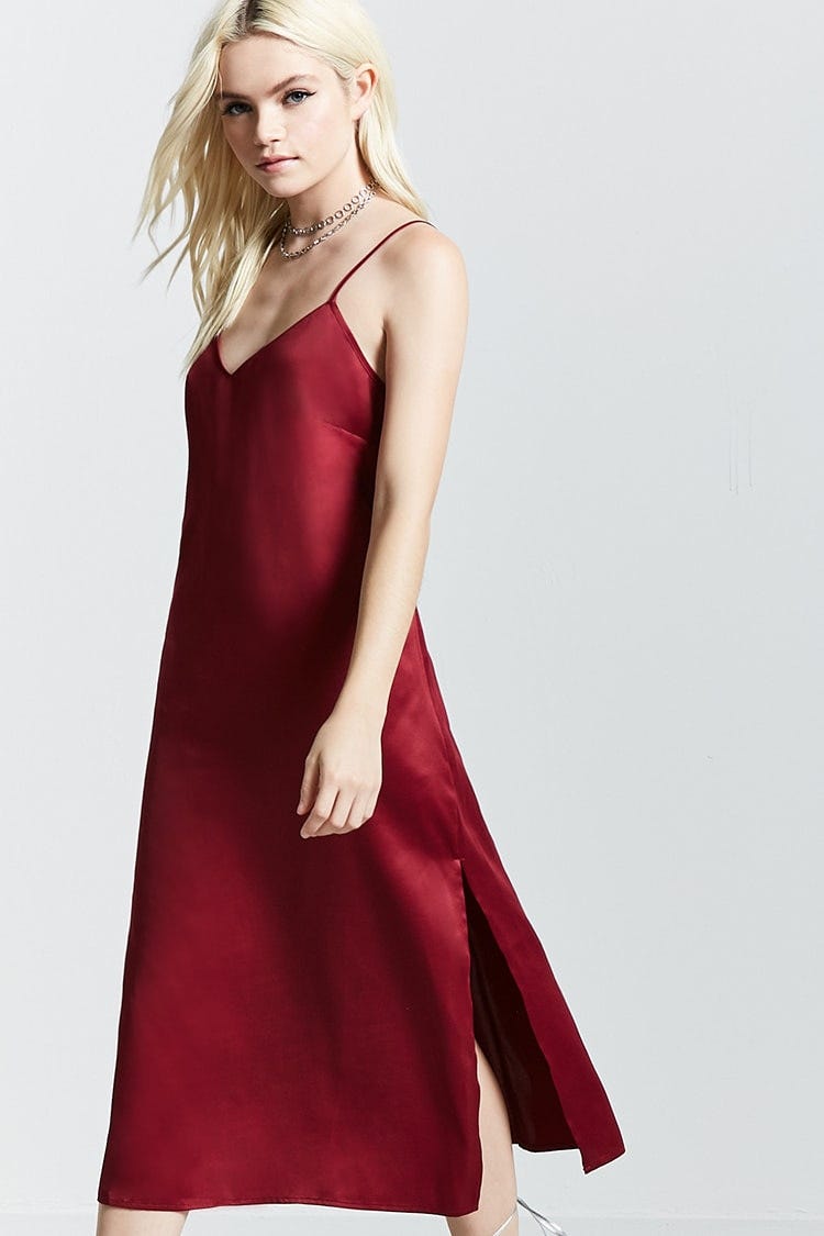 Forever 21 Satin Slip Dress