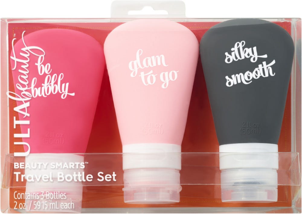 Ulta Beauty + Beauty Smarts Travel Bottle Set