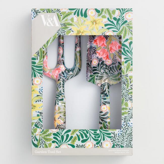 V&A Museum + William Morris Fork & Trowel Set