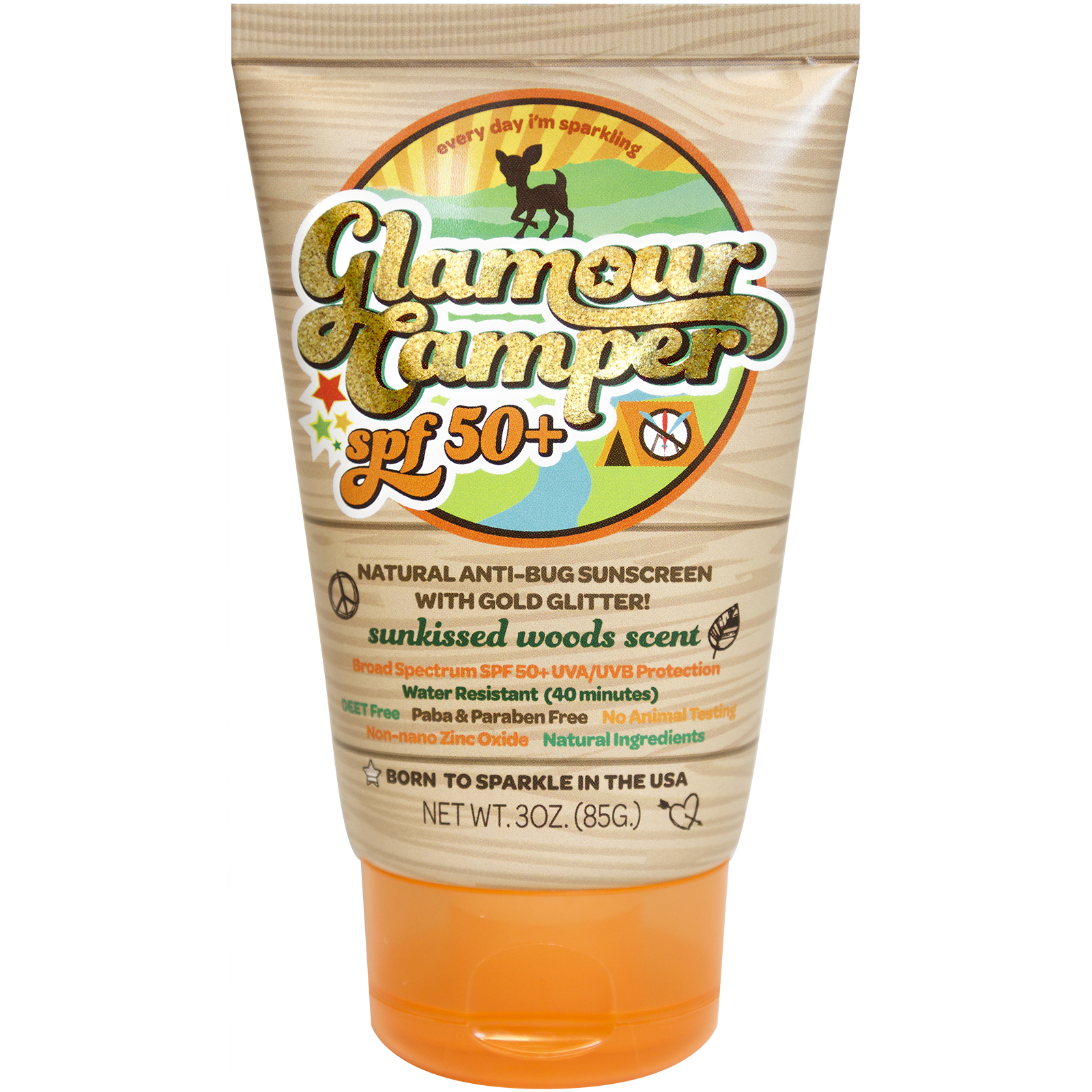 Glitter Sunscreen Body Lotion Bug Spray Review